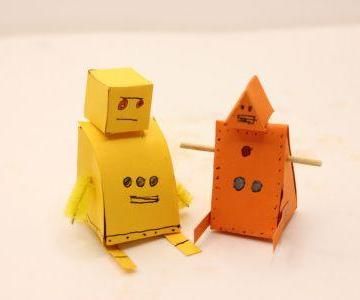 Marble Powered Robots