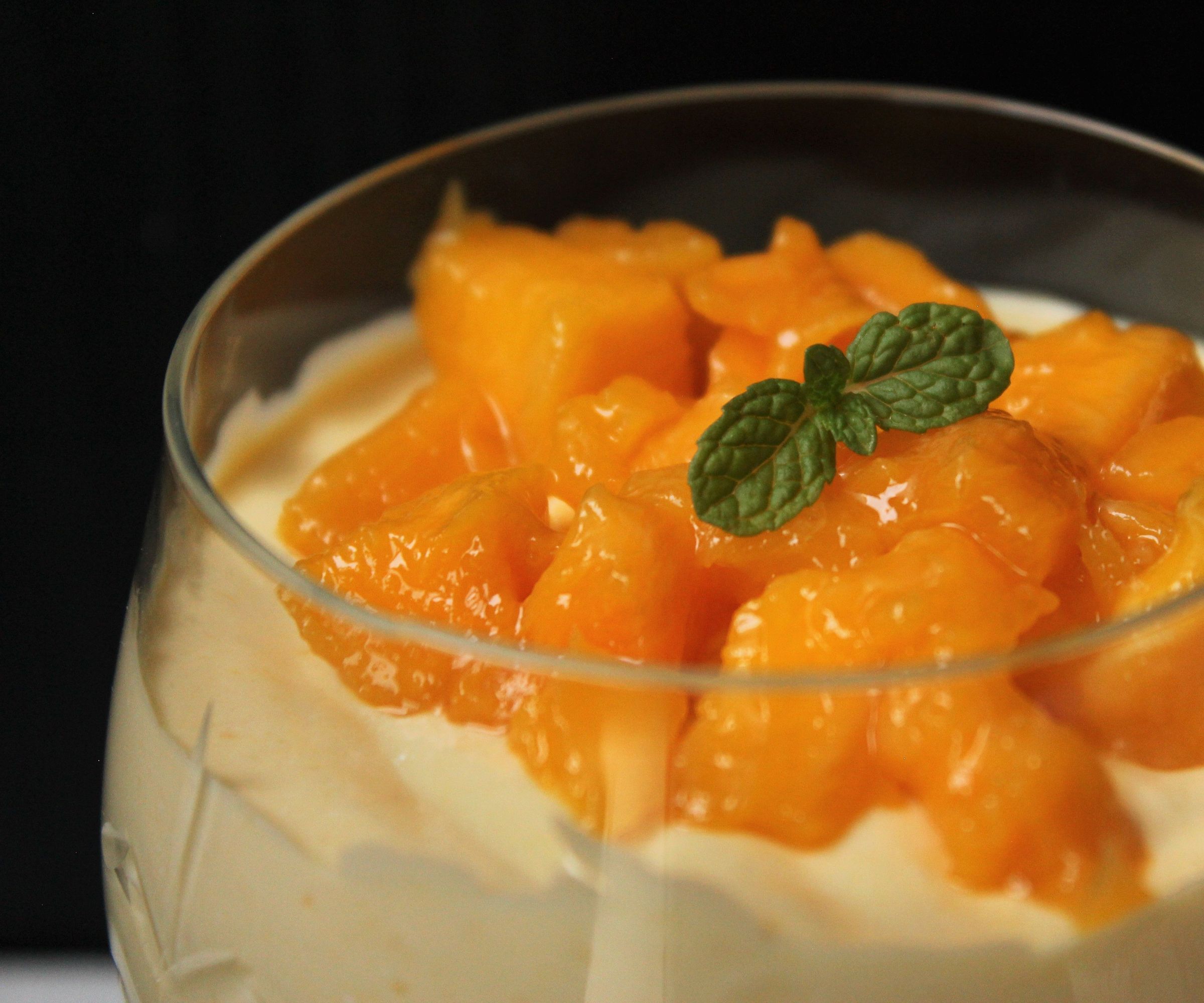 3-Ingredient Mango Mousse 