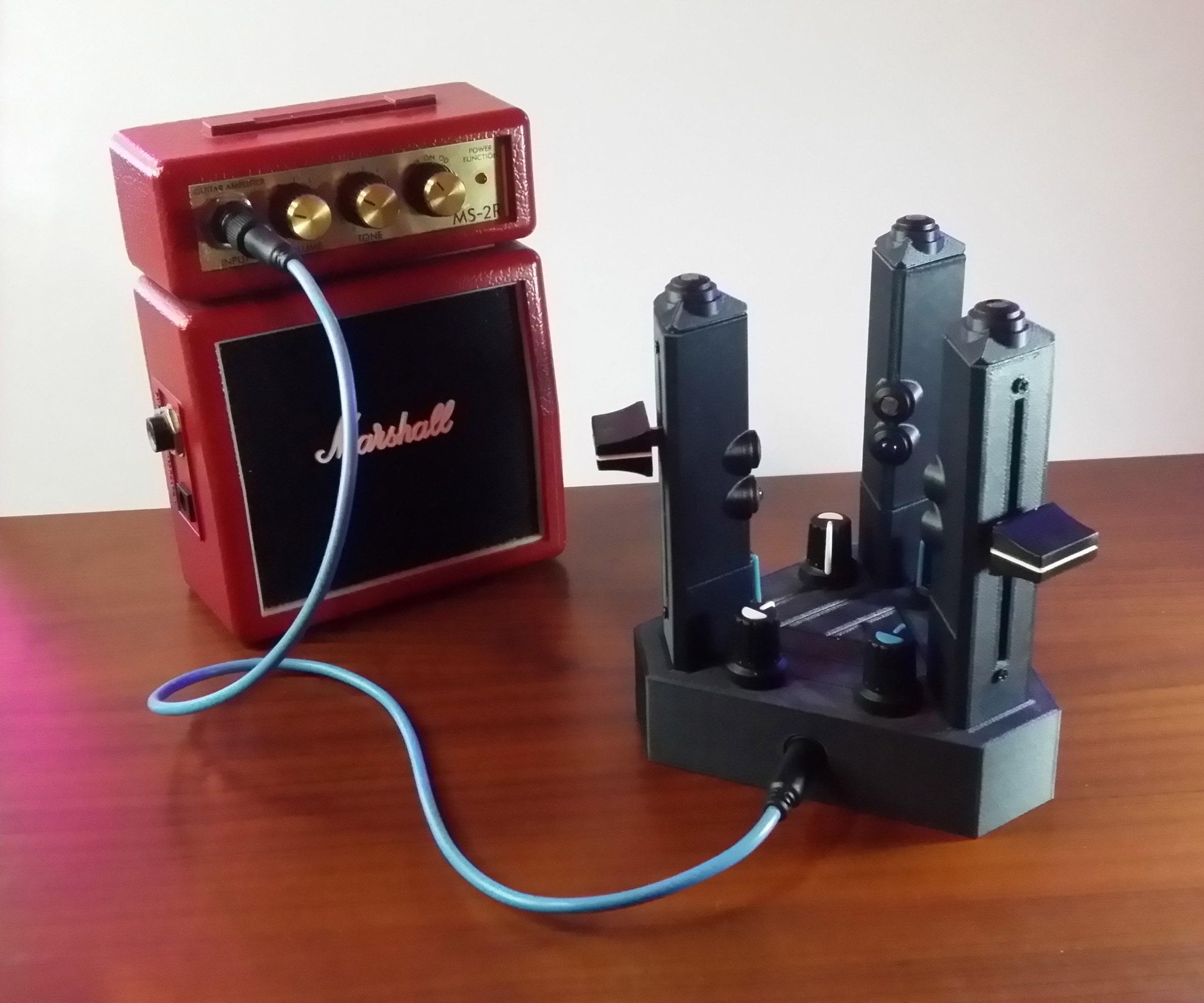 Trident, 3-Voice Light Theremin 