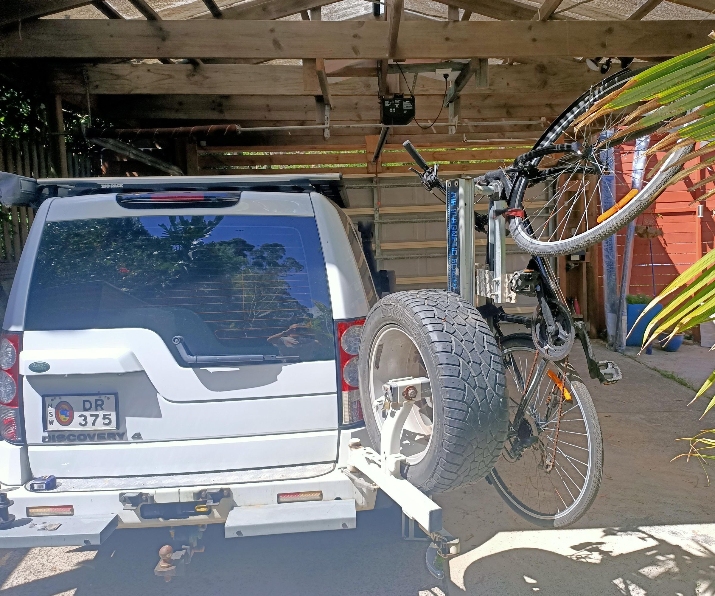 Swing Out Bike Rack