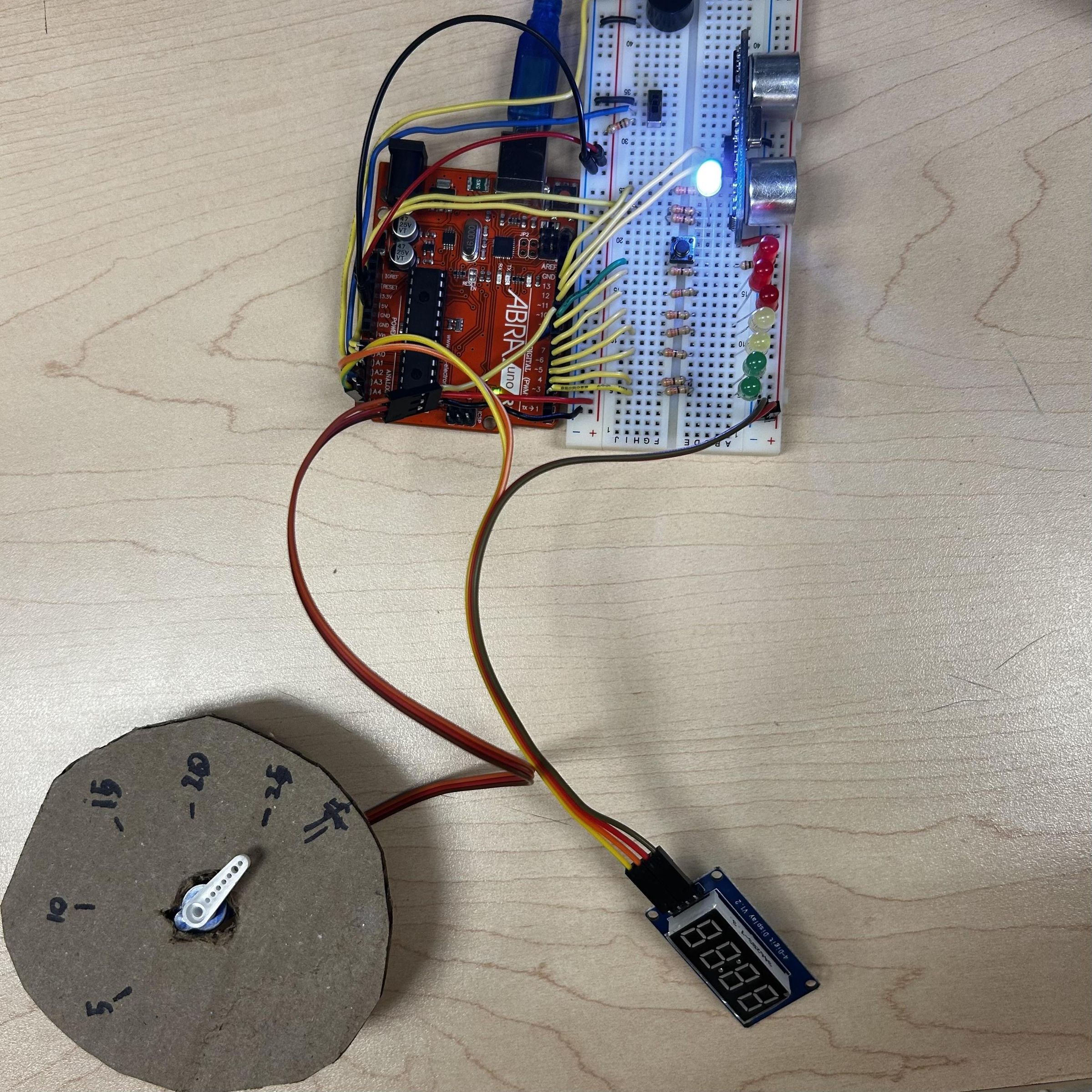 Ultrasonic Distance Alarm System