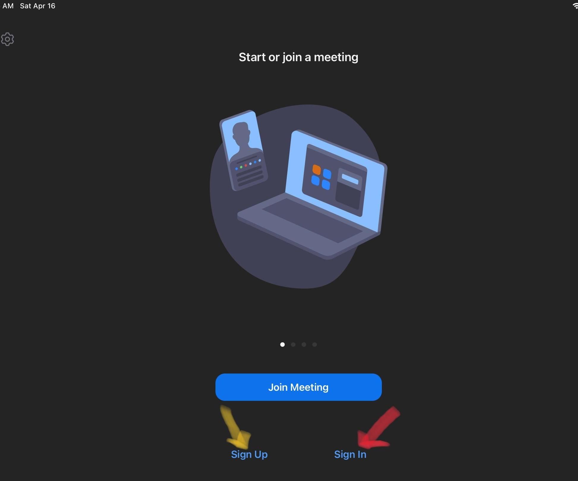 Mobile Device Zoom Meetings- Step by Step Instructions