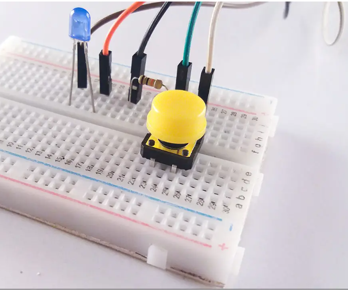 Digital Input With Arduino (Push Button)