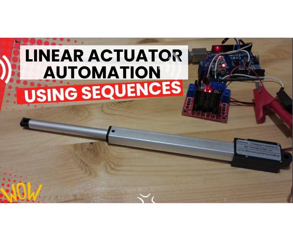 How to Automate Linear Actuator Using Arduino & Visual Programming