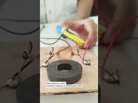 Homemade Electric Motor With 1.5V Battery: Learn the Principles of Electromagnetism