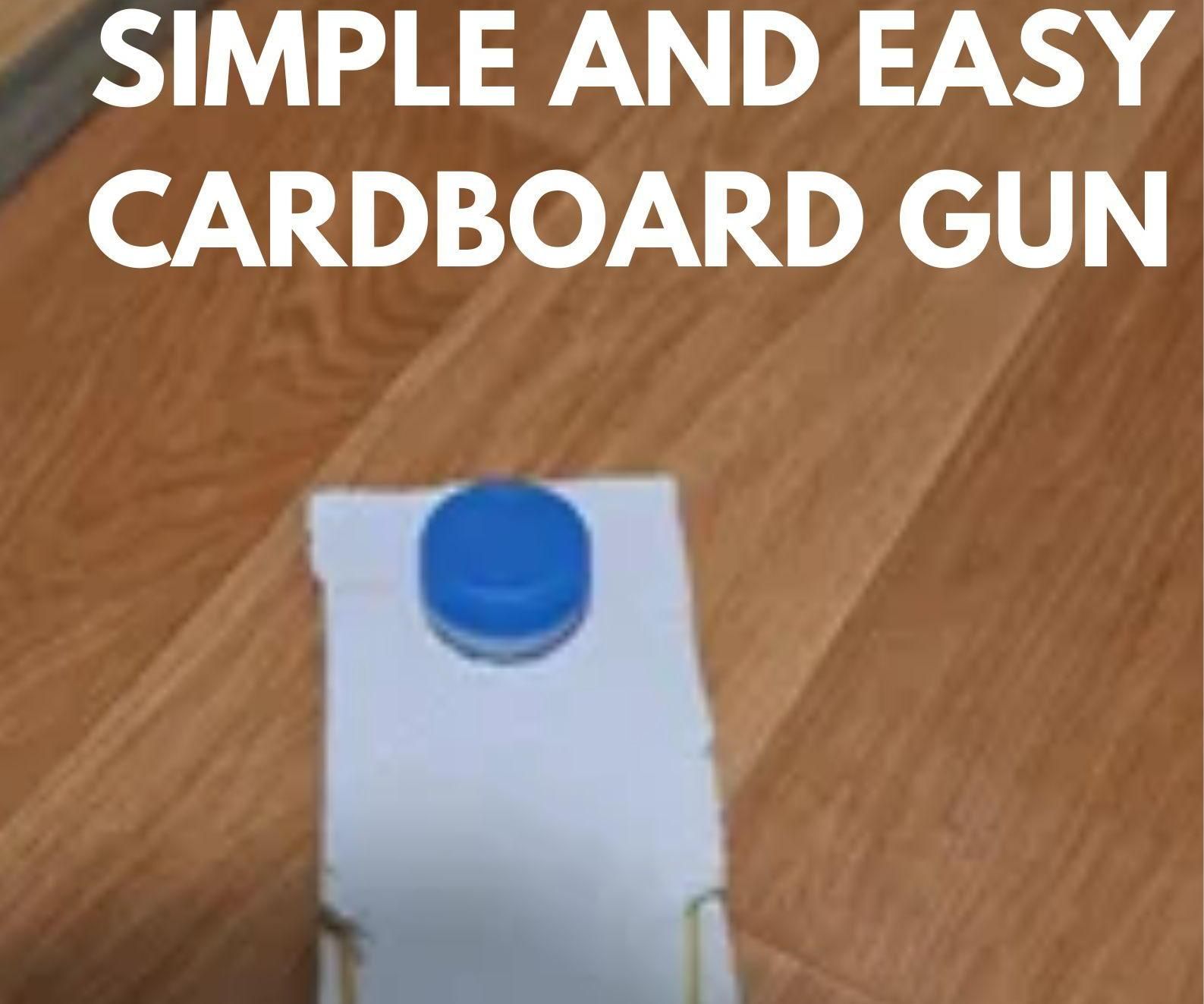 How to Make a Simple Cardboard Gun.