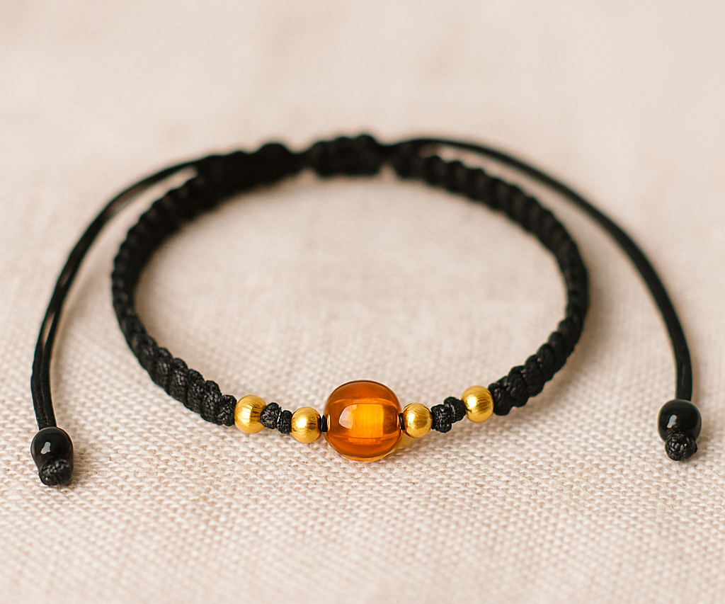 How to Make an Aura Solar Bracelet – Macramé Protection and Energy Beads