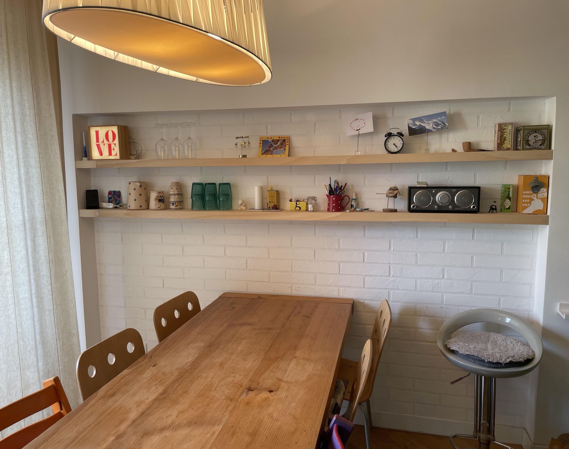 Custom Wooden Shelves
