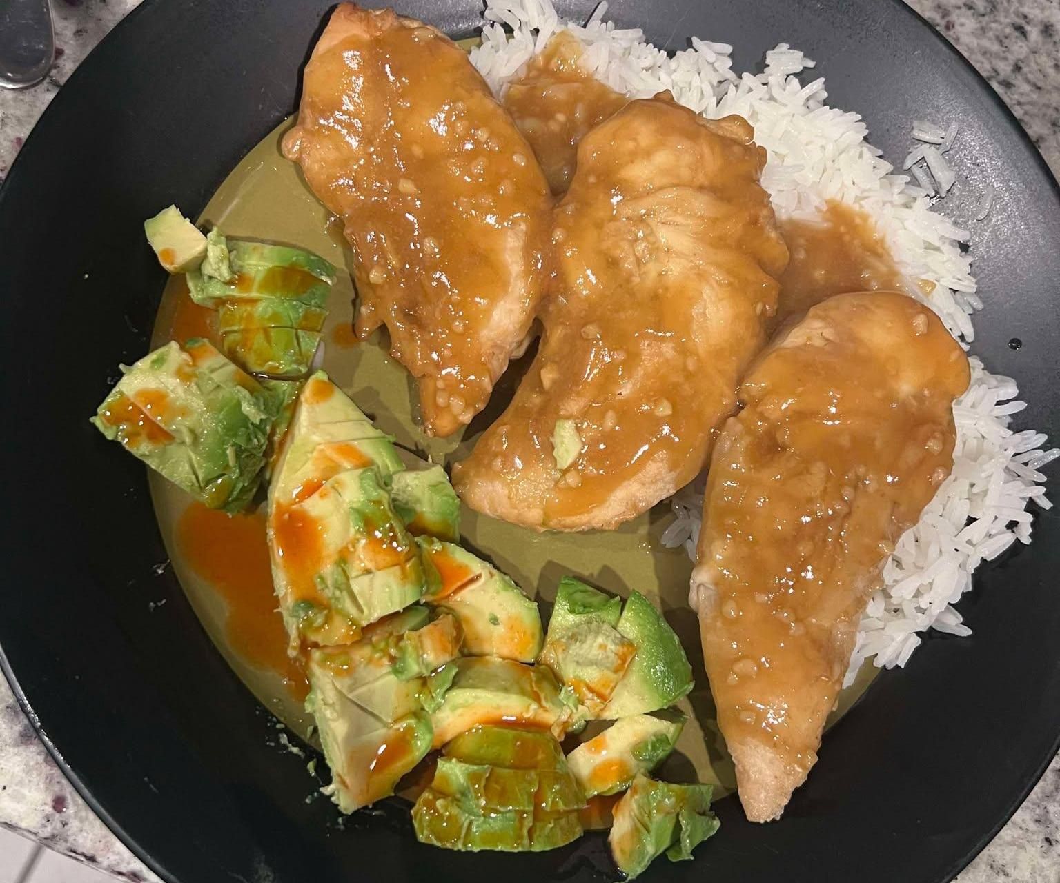 Honey Garlic Ginger Chicken