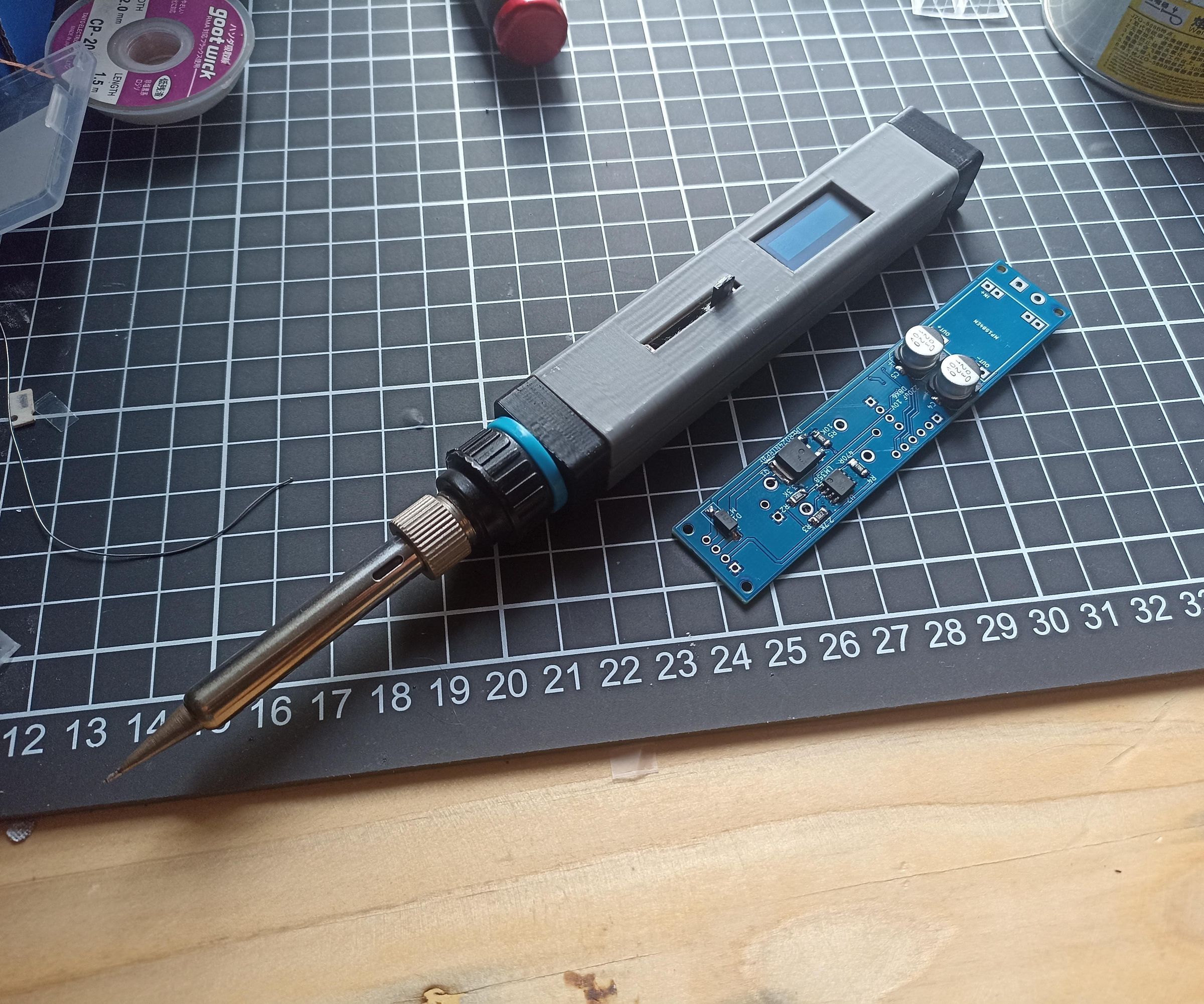 907 Portable Soldering Iron Based on Techbuilder/ASCAS Design