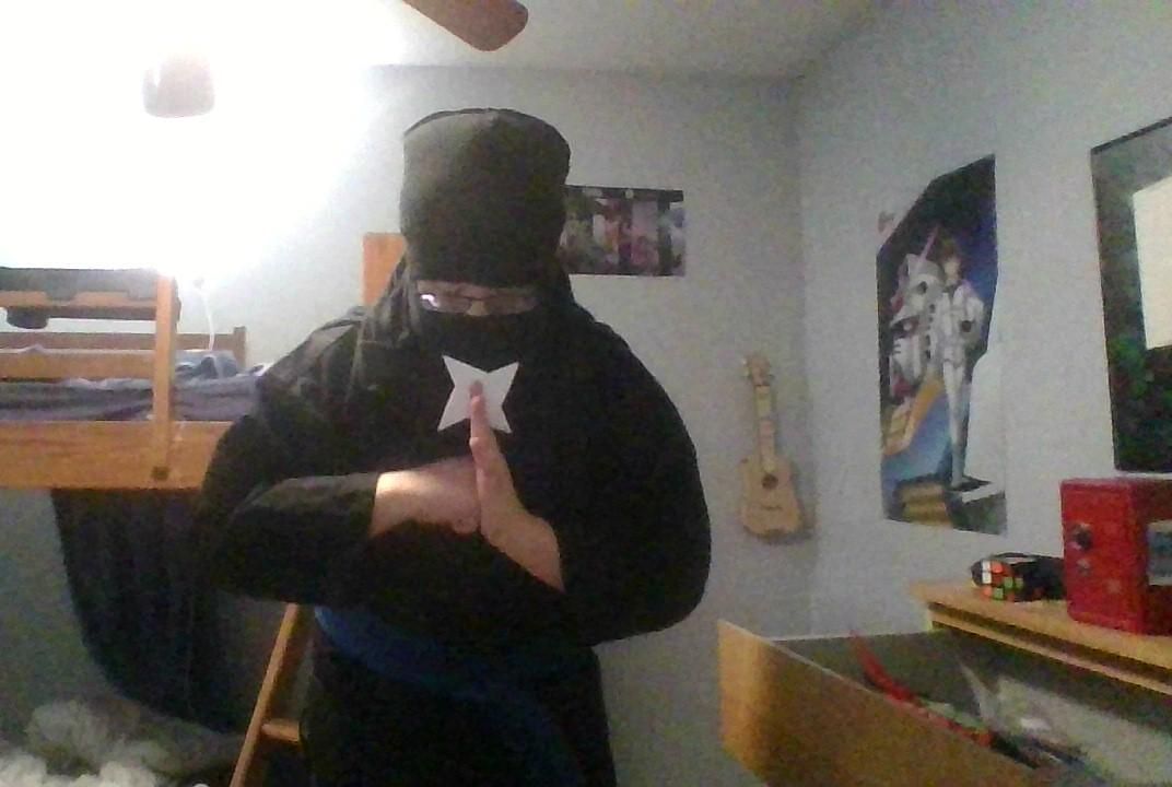 Homemade Ninja Costume