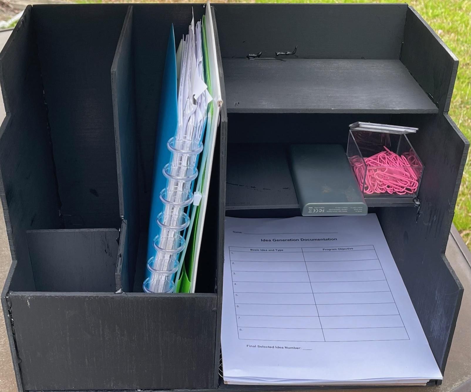 DIY Desk Organizer
