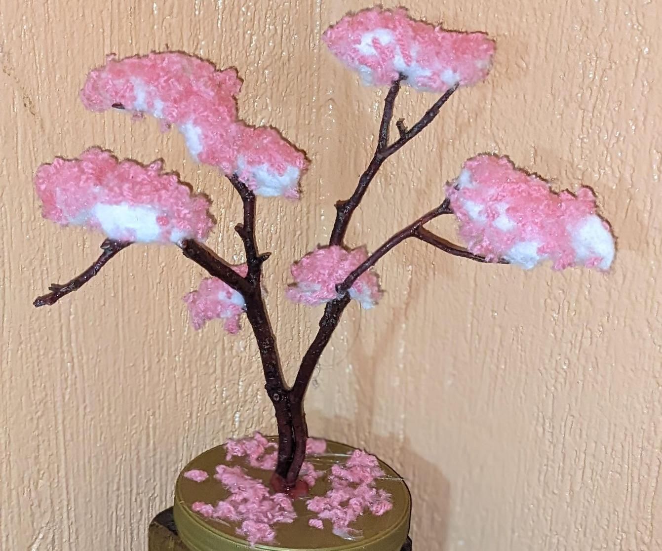 Cherry Blossom Shelf Tree