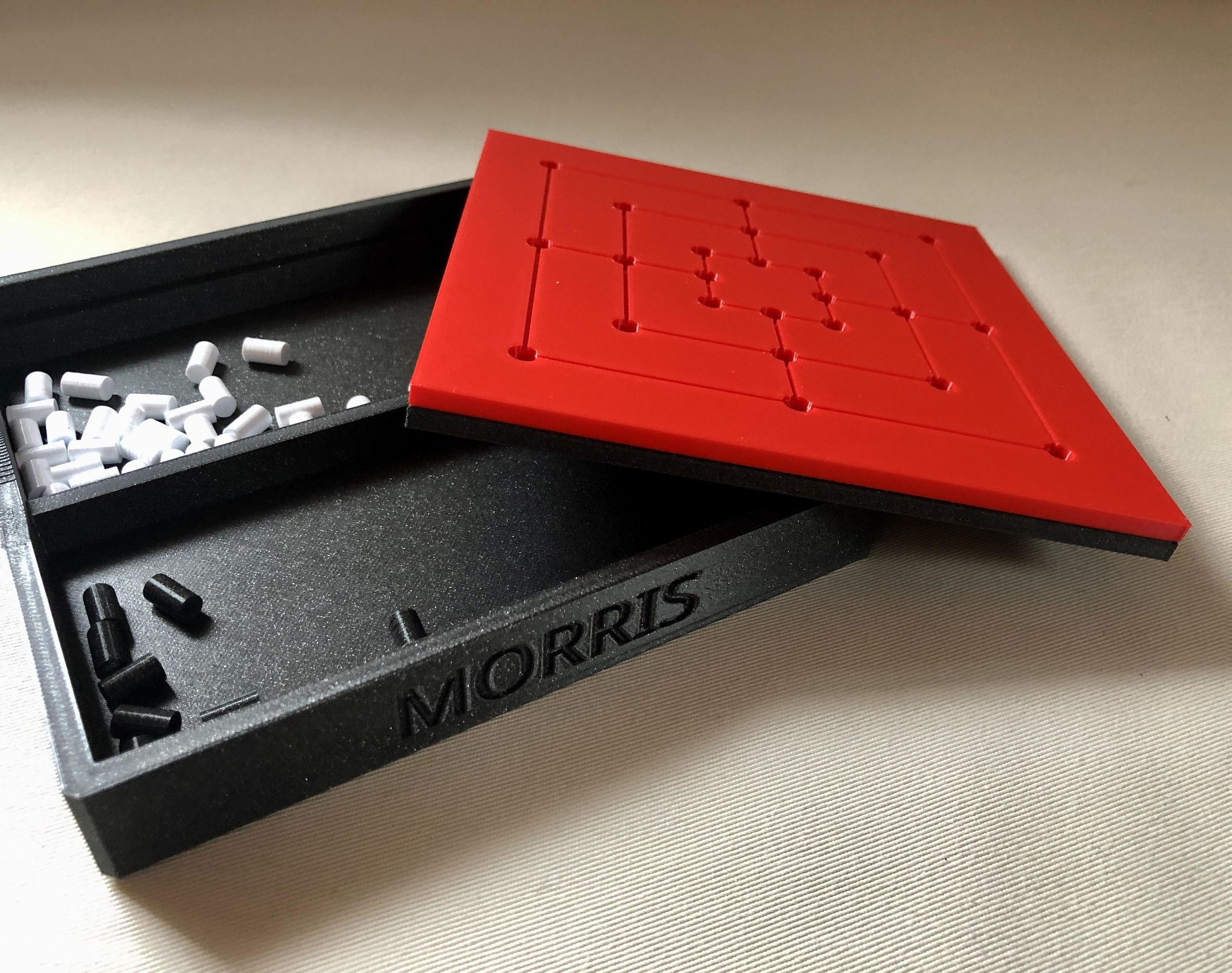 Morris & Solitaire - 2 in 1 - 3D Printed