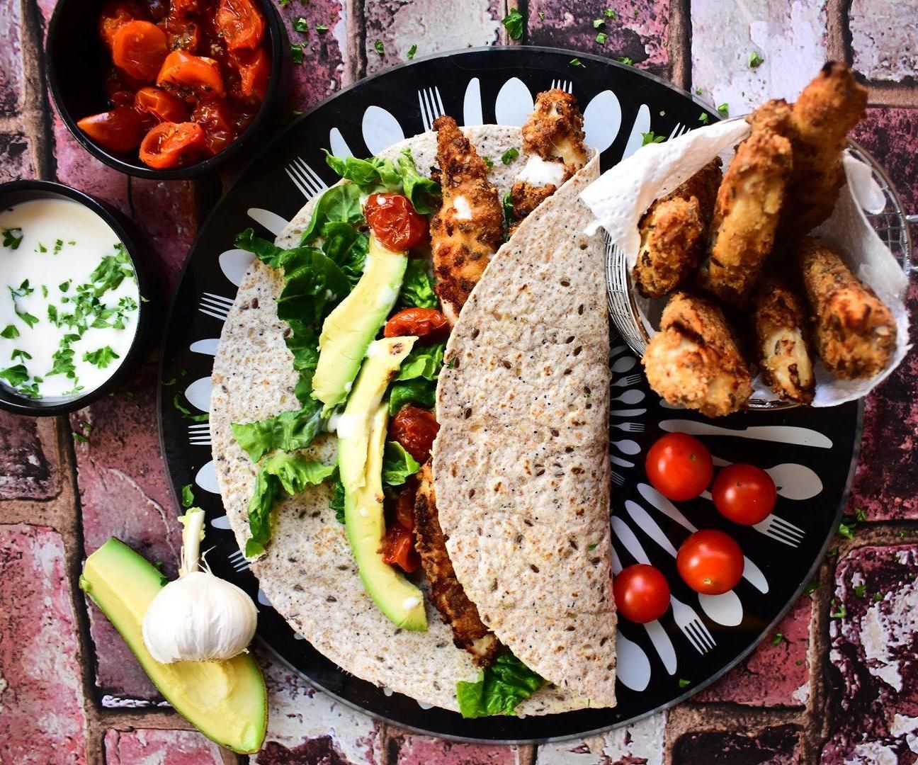 Chicken Goujon Wrap