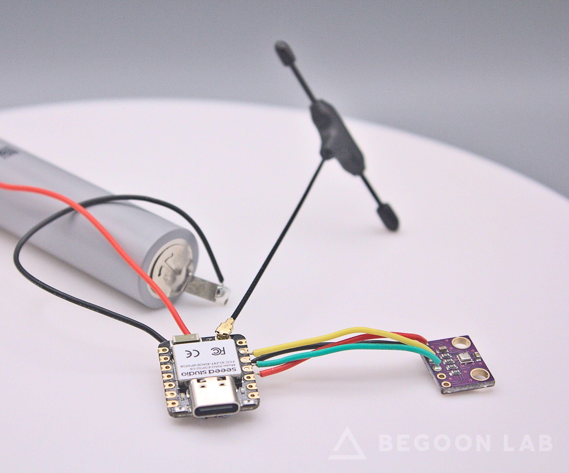 Smart IoT Sensor Built With XIAO ESP32C6: WiFi, MQTT, BME280/BME680 Integration & Power Management