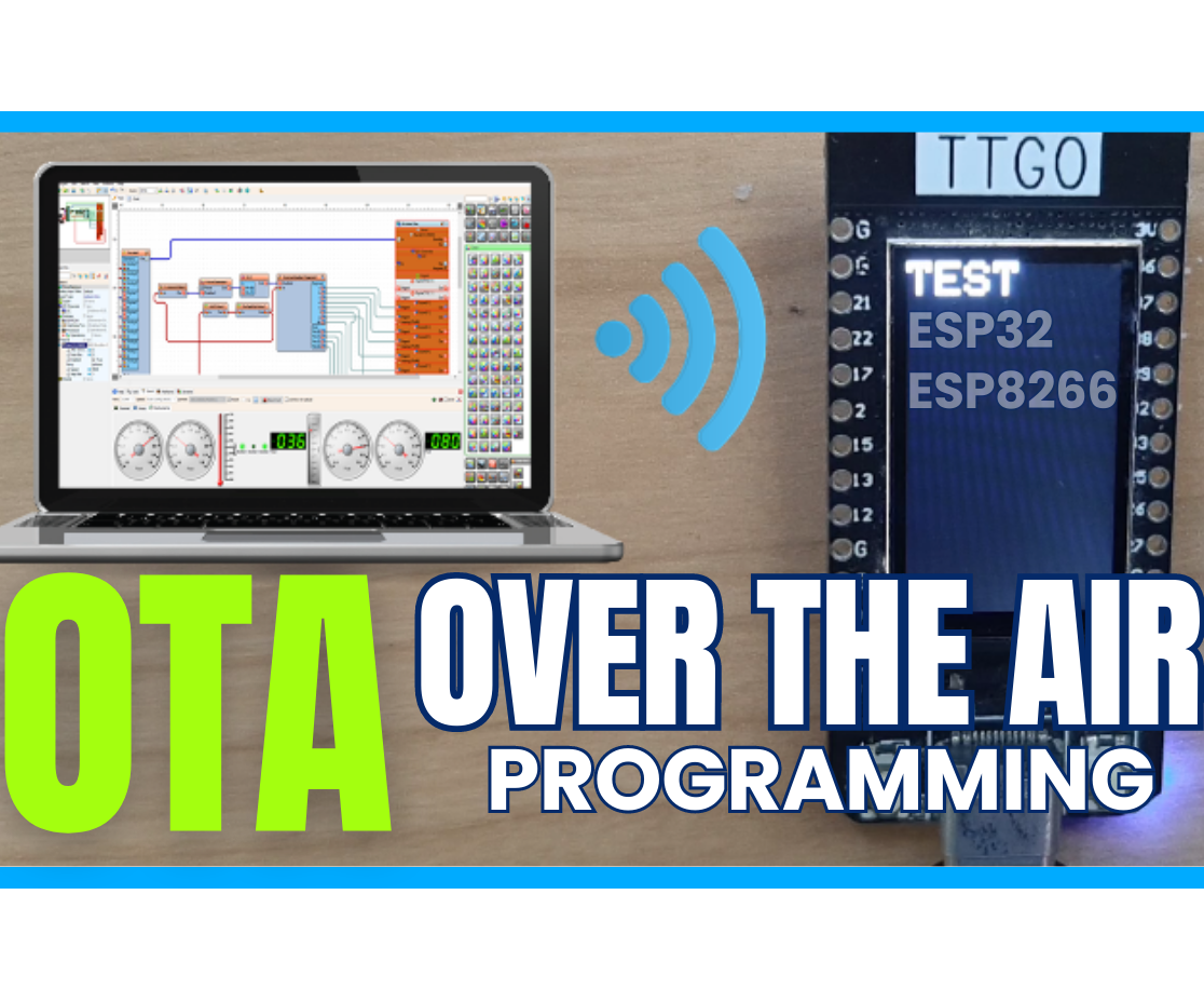 How to Do Over the Air (OTA) Programming for ESP32 & ESP8266