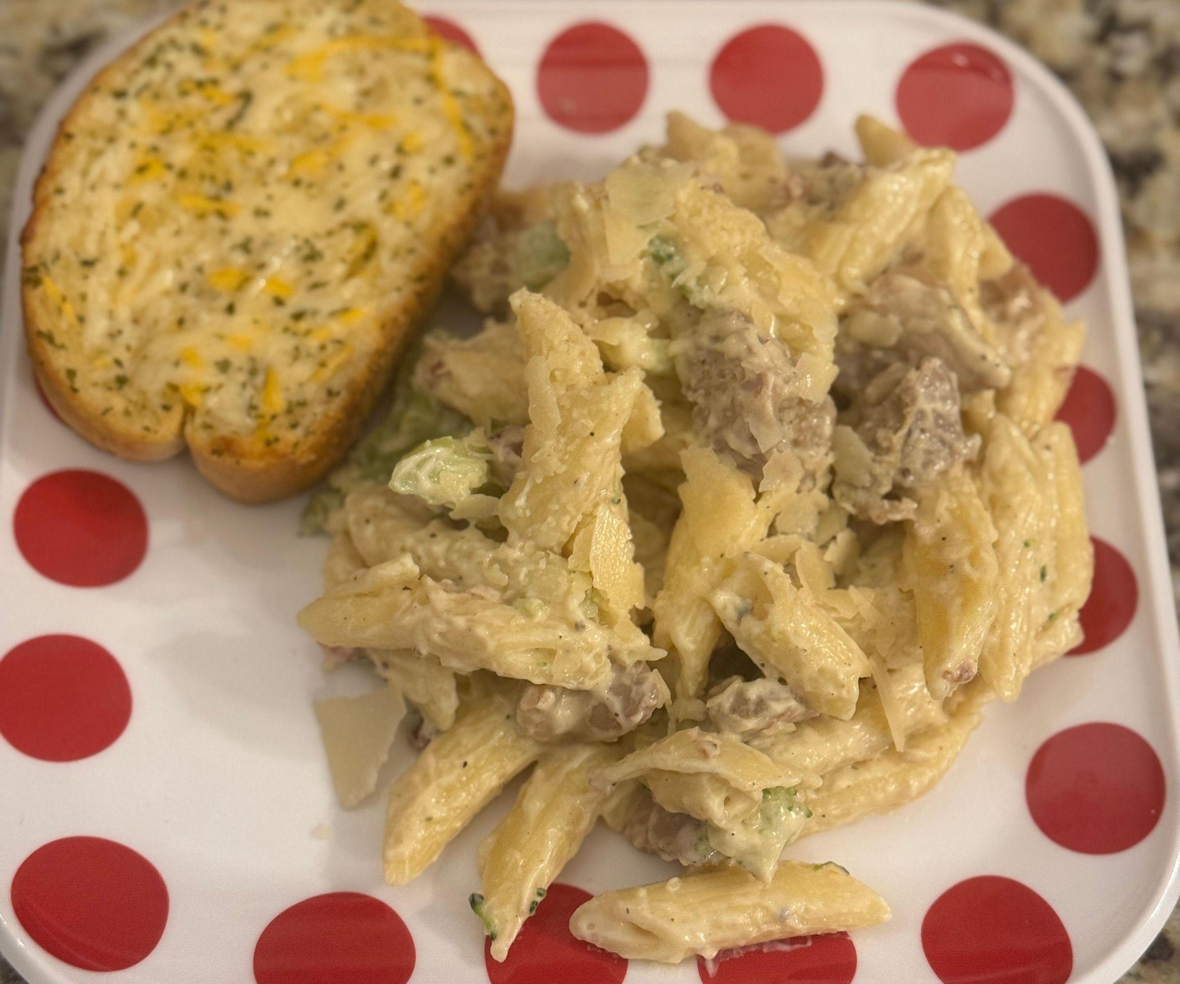 Savory Chicken and Sausage Pasta
