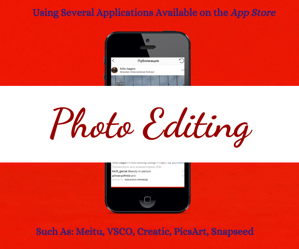 Photo Editing - Using Your Mobile Phone