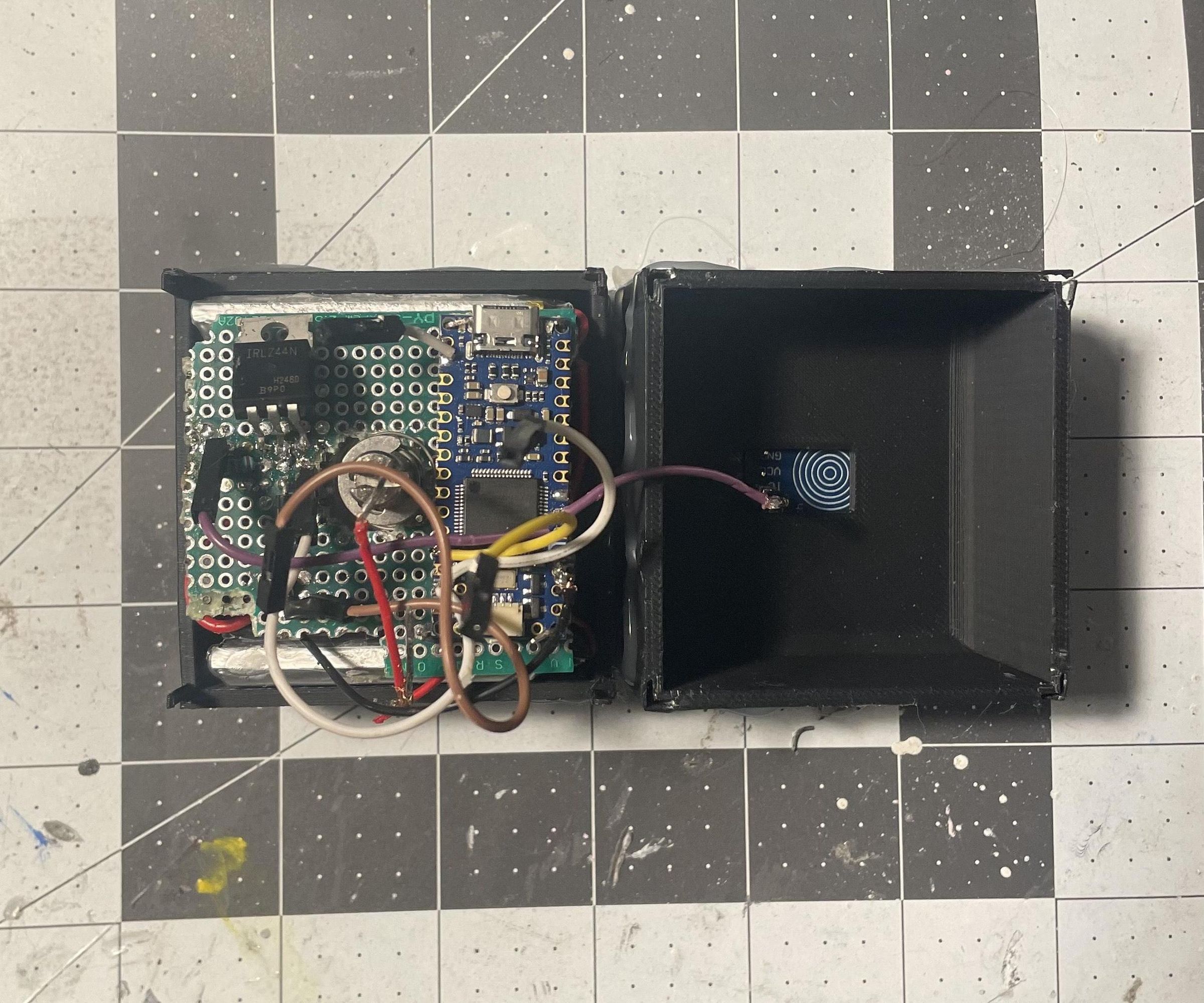 Button Pressing Device for People With Disabilities (prototype)