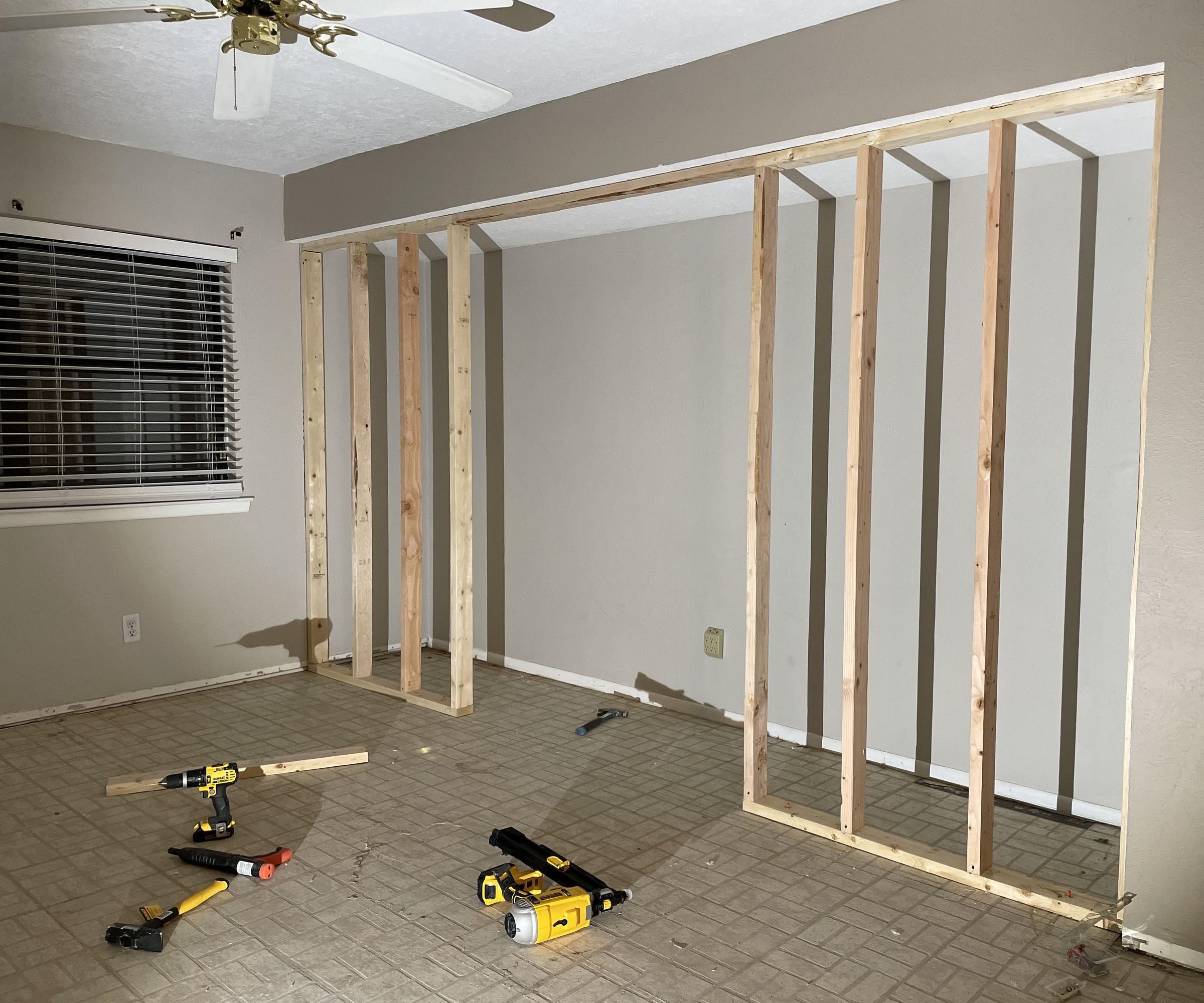 How to Frame a Wall