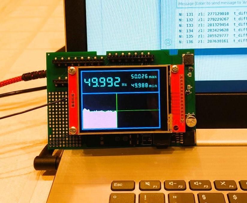 Power Frequency Monitor With Arduino MKR