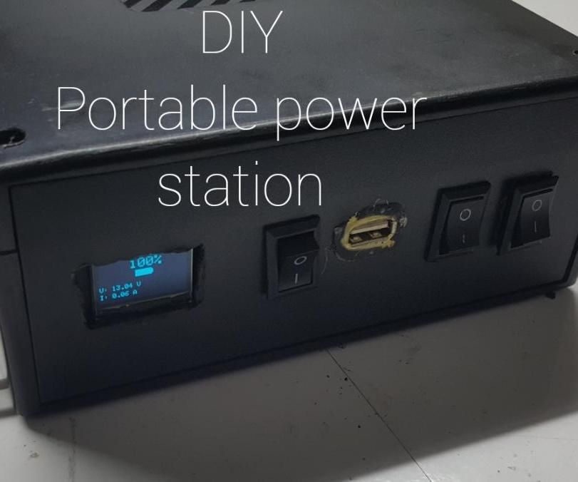 Make Yourself a Portable Power Station for Outdoor Camping (5Ah)