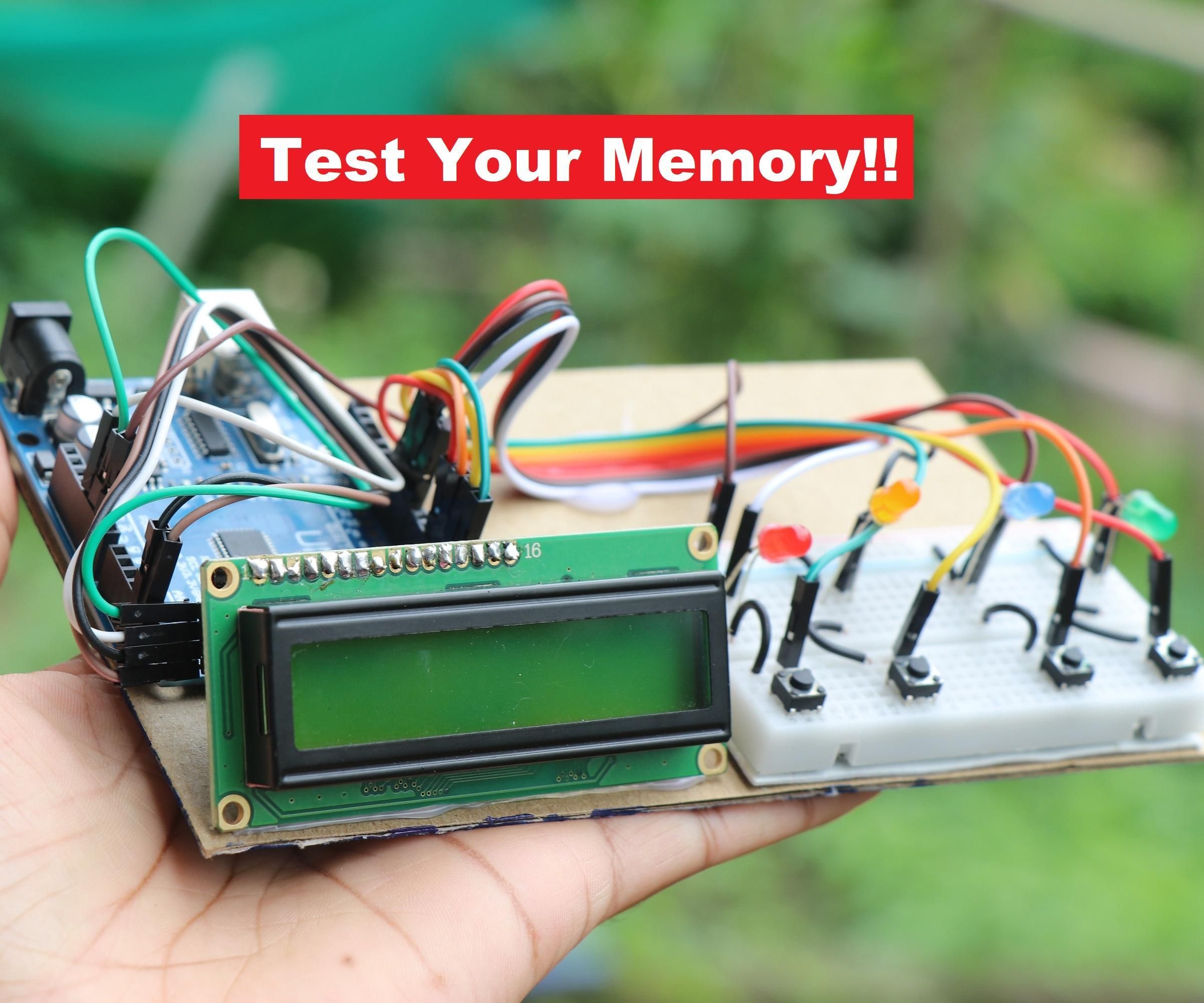 Arduino LED Memory Game in a Simple Way