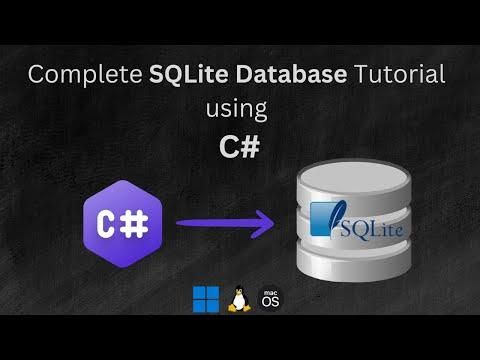 Connecting to SQLite Database and Creating Tables Using C# (Csharp)
