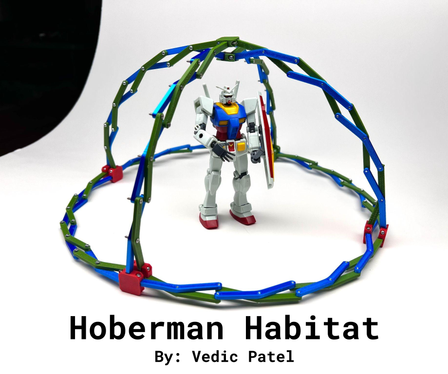 Hoberman Habitat: Expandable & Efficient Space Living