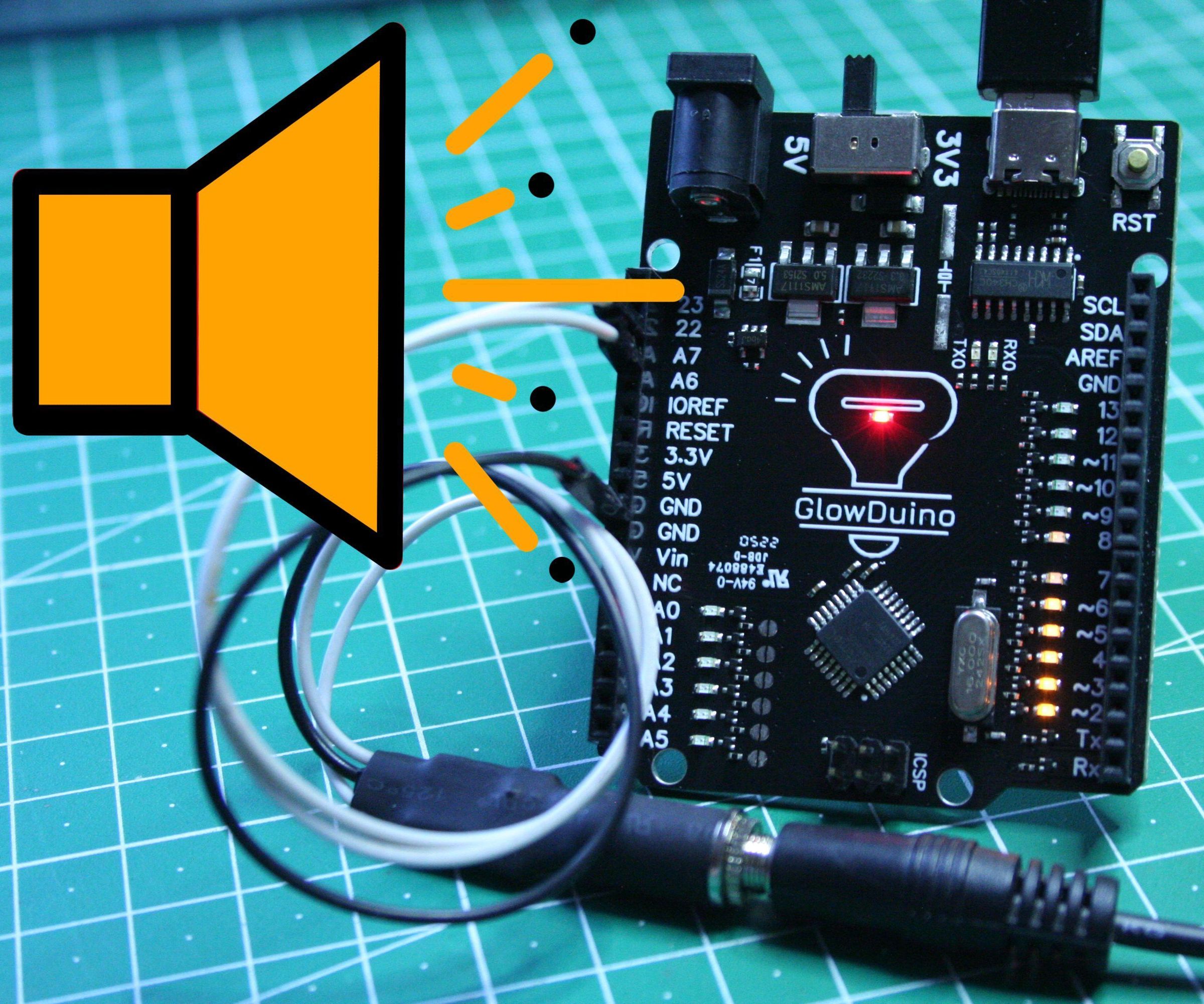 VU Meter With GlowDuino