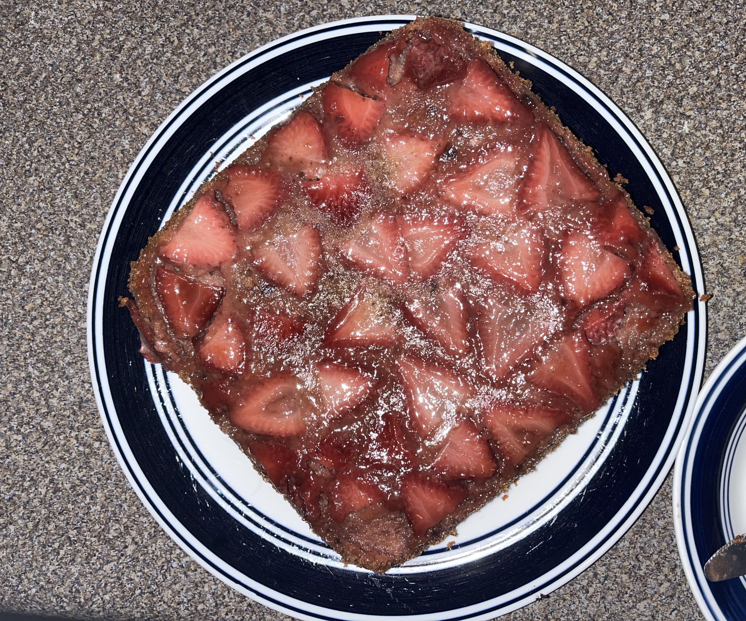 Strawberry Pop-Tart Upside-Down Cake (No Traditional Flour, Frugal, and Surprisingly Delicious)