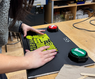 Lap Cushioned Communication and Sensory Tabletop