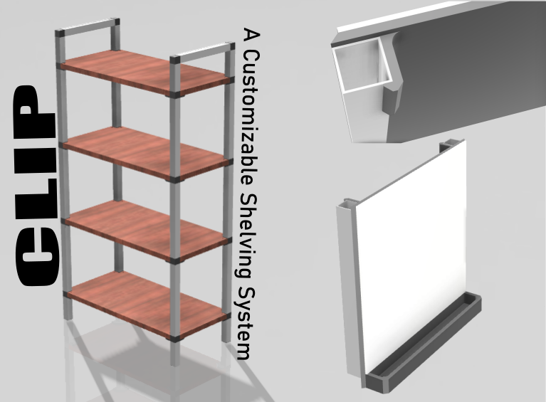                                        CLIP a Customizable Shelving System