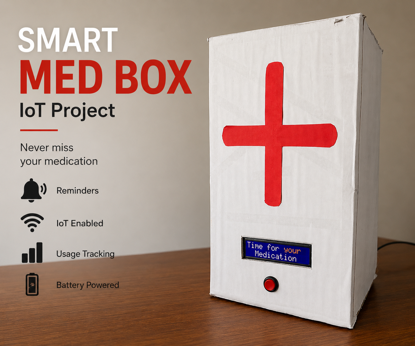 Smart First Aid Box: a 6-Sensor IoT Build With ESP32-S3, MongoDB & Grafana (Full Tutorial)