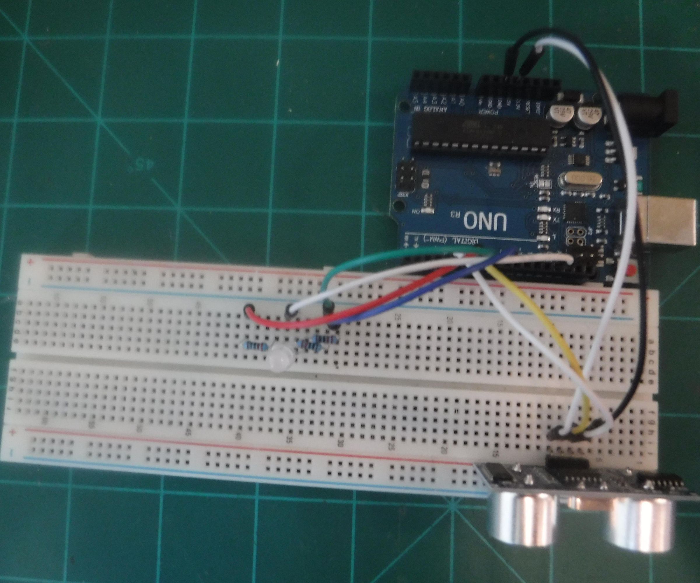 Ultrasonic RGB Led