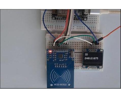 RFID Reader Using NodeMcu ESP8266 & Visuino