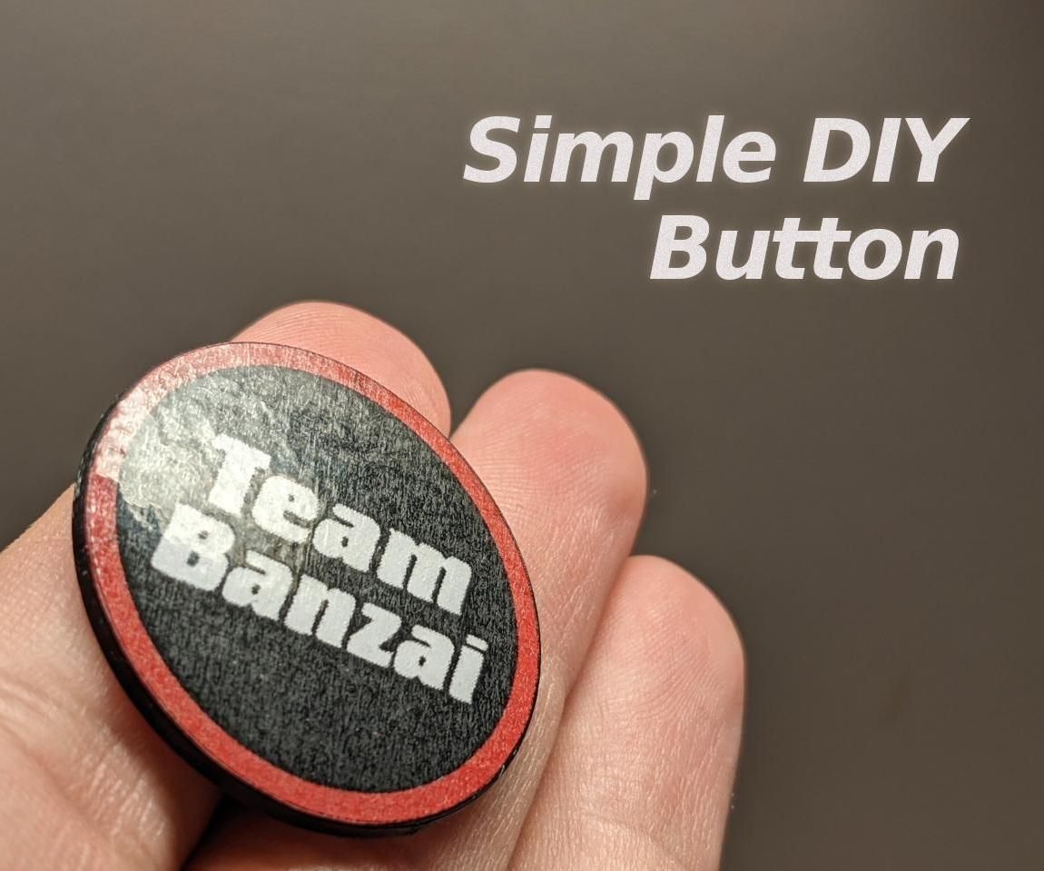 Simple DIY Button