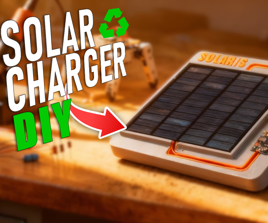 Build a Solar Battery Charger at Home!