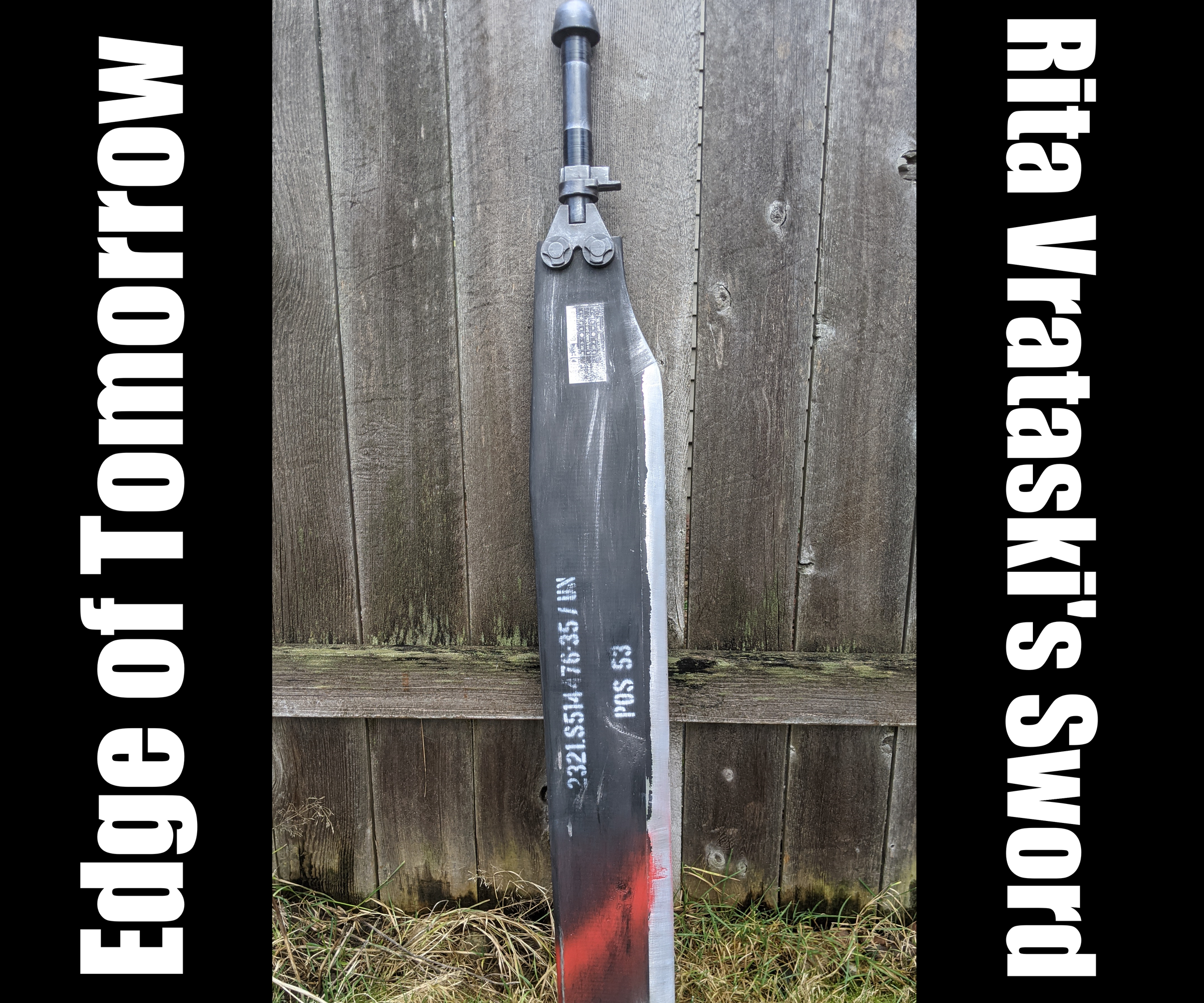 Angel of Verdun Sword - Edge of Tomorrow Prop