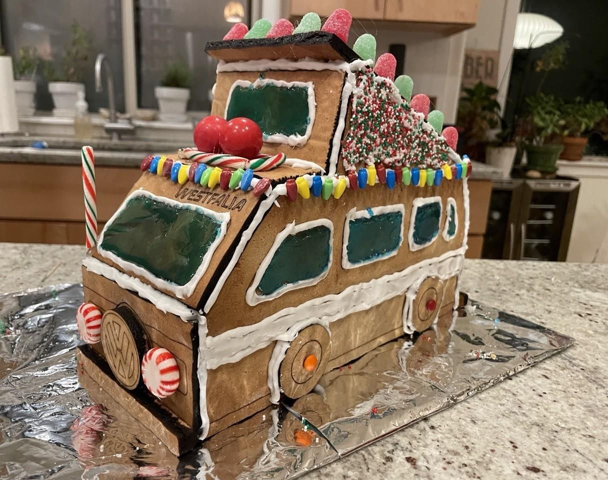 VW Westfalia Gingerbread (Laser Cut)
