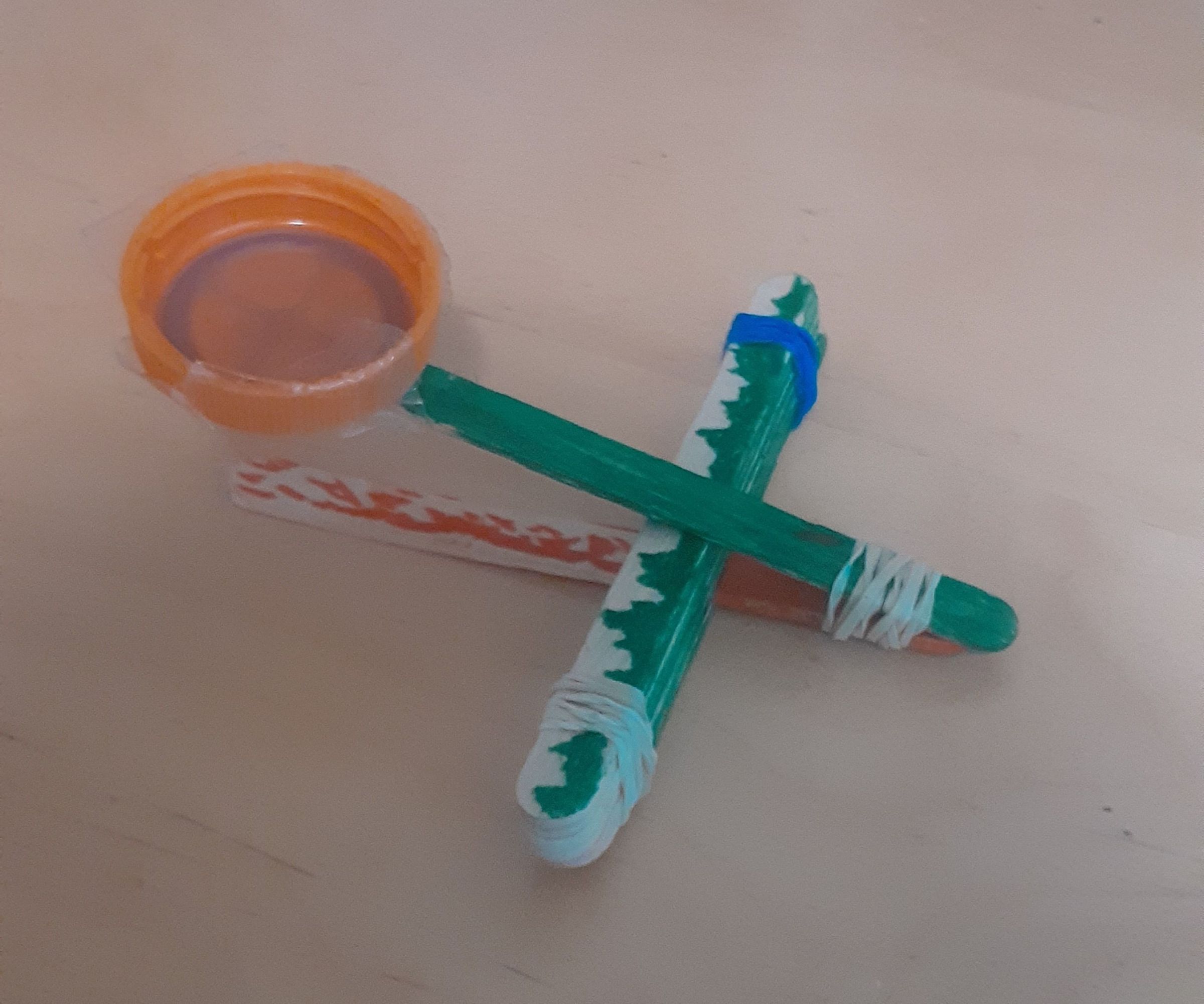 Making a Rubber Band Catapult