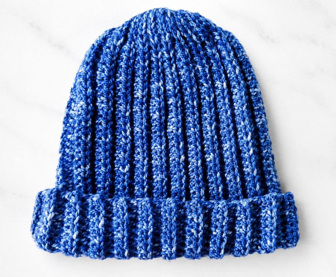 The Everyday Crochet Ribbed Beanie