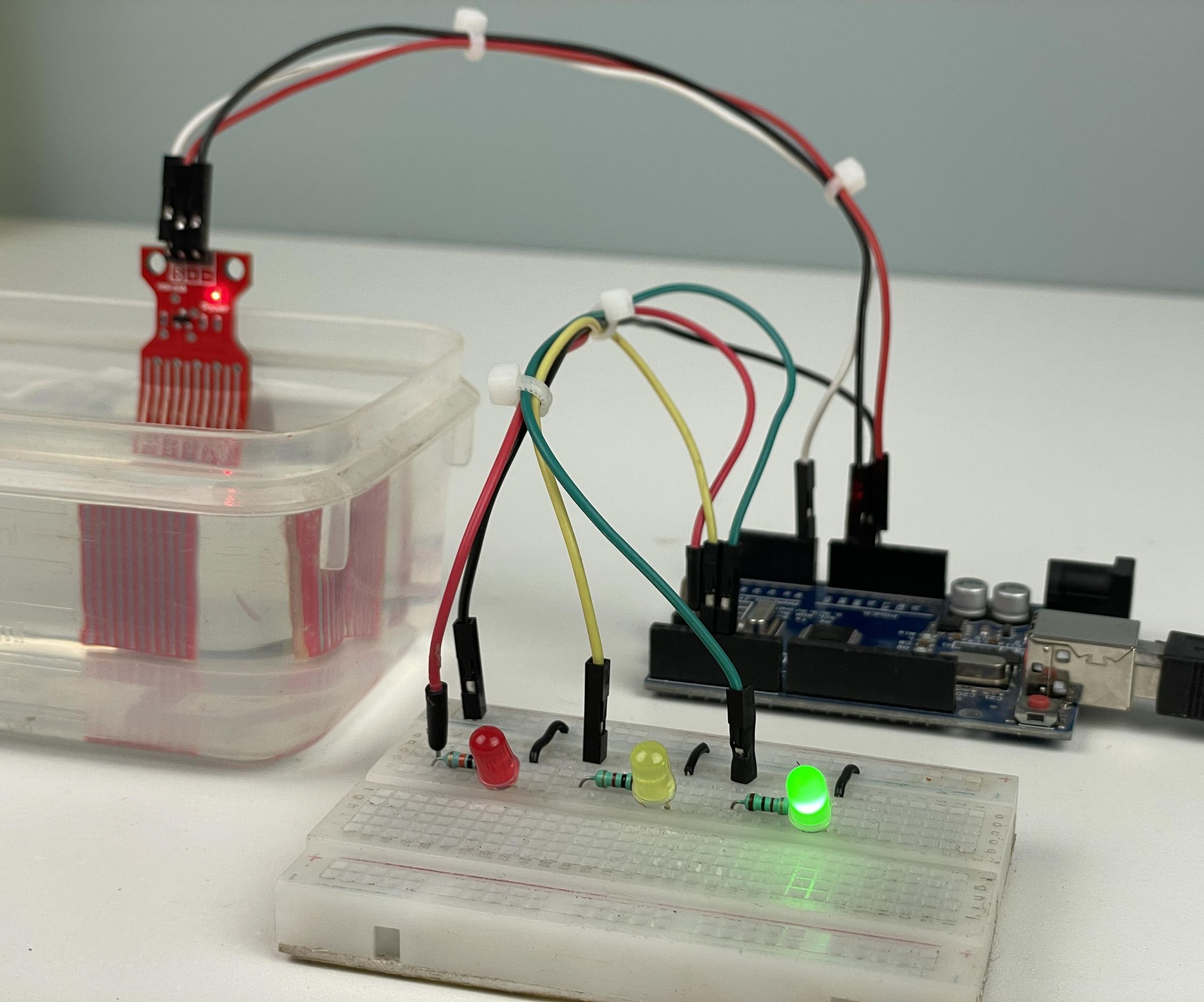 Interfacing Water Level Sensor With Arduino
