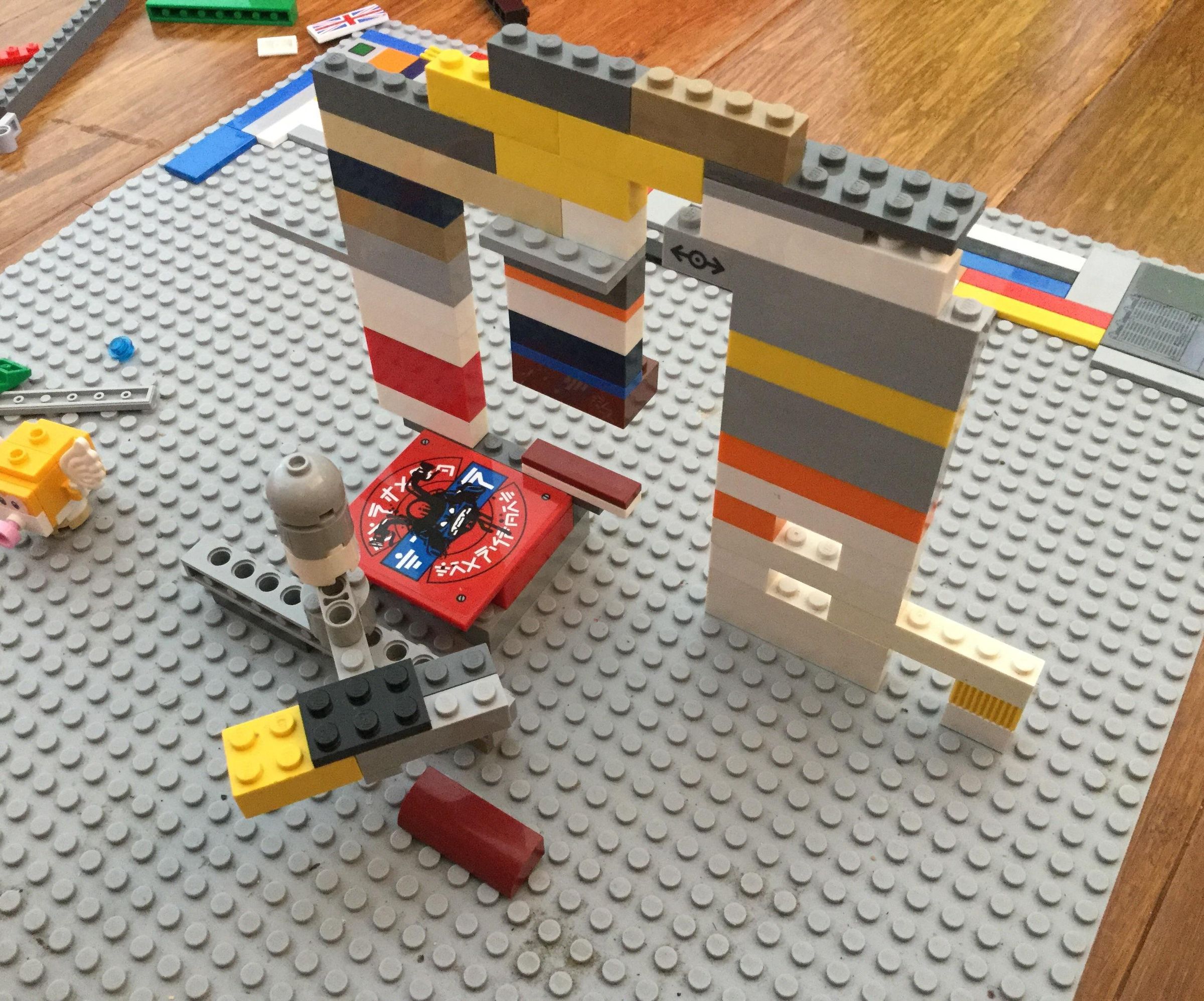 LEGO Mario Goomba Knockdown Course