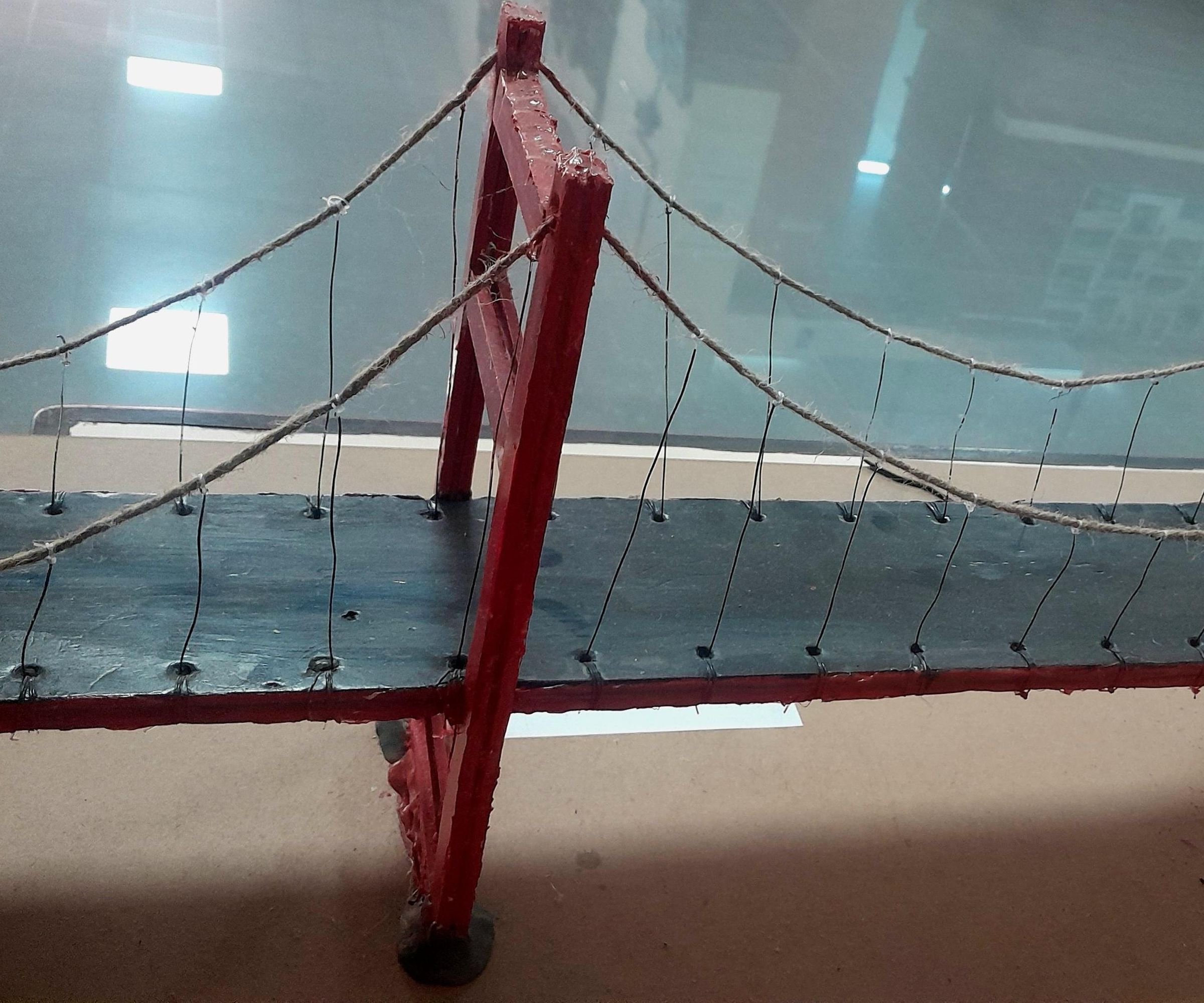 Bridging the Gap With a Suspension Bridge Model.