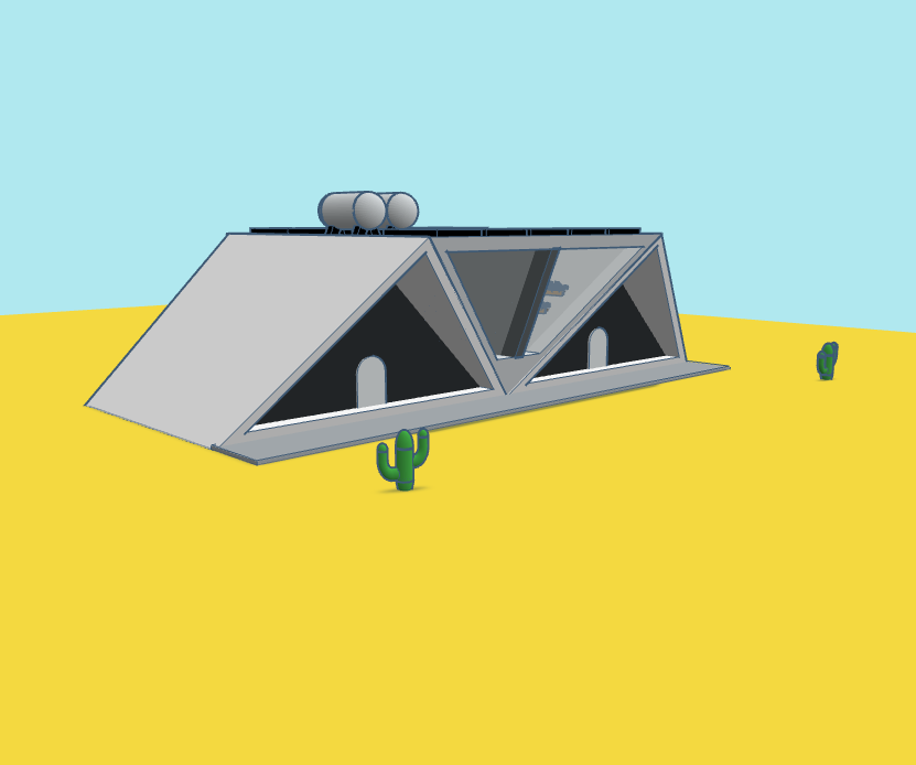 Easy Compact Housing for Remote Areas