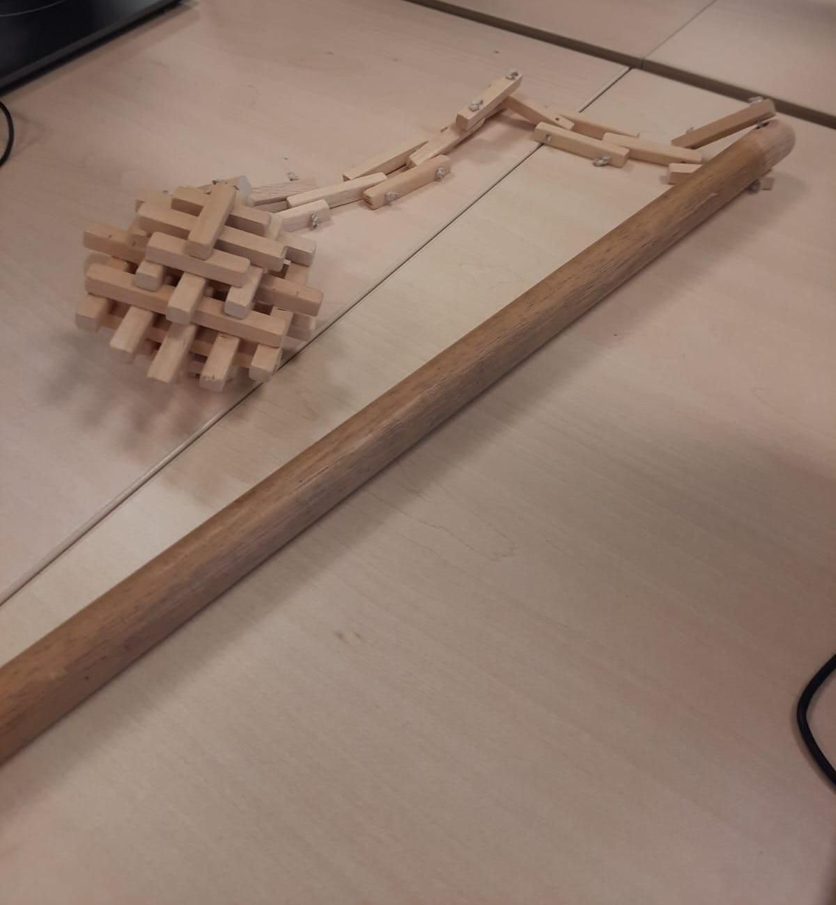 Flail Made of Wood