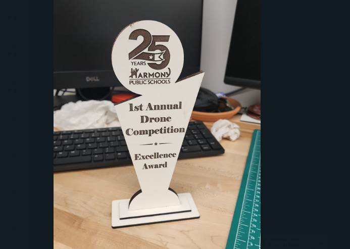 Laser Cut Trophy