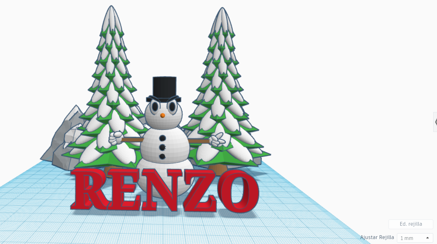 MUÑECO DE NIEVE